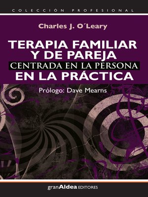 cover image of Terapia familiar y de pareja centrada en la persona